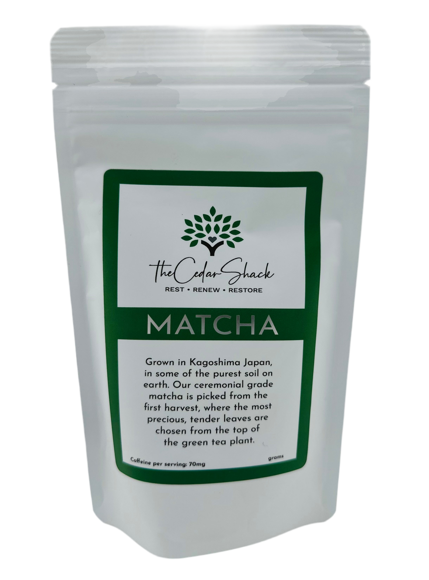 Medium Bag 100g Ceremonial Grade Matcha (50 servings)