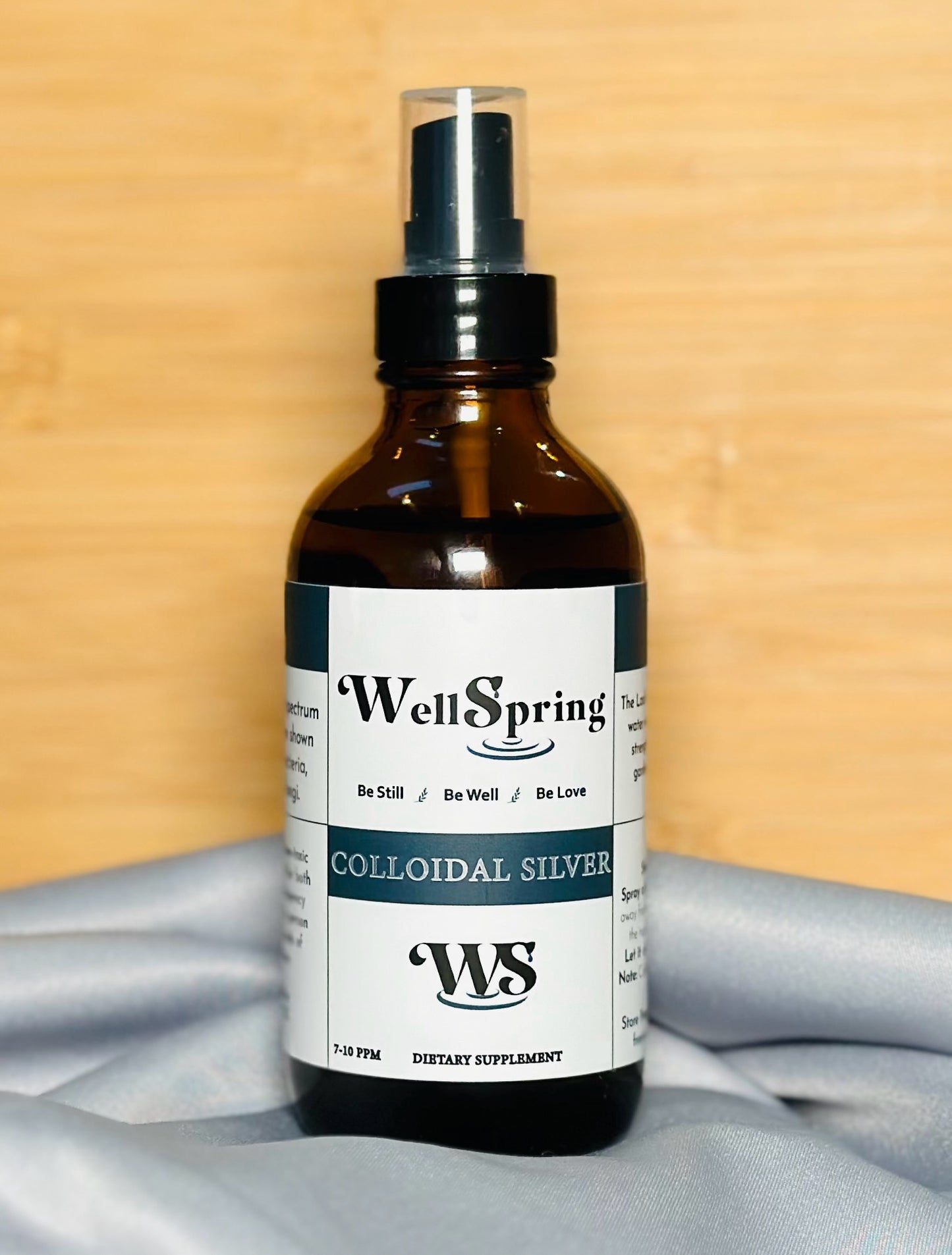 Well Spring Colloidal Silver 7-10PPM (4oz)