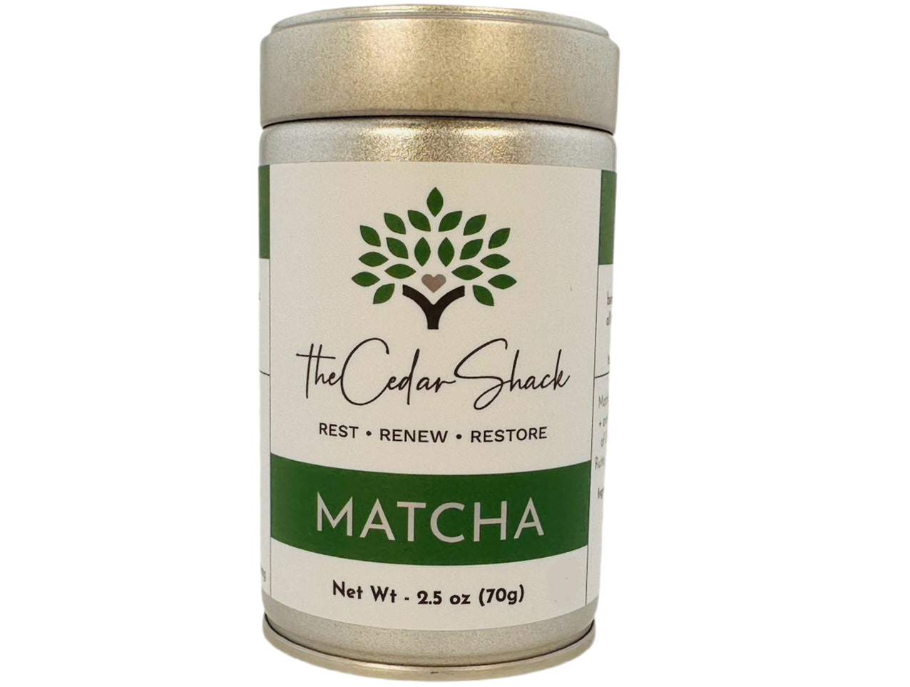 Ceremonial Grade Cedar Shack Matcha