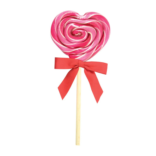 Lollipop Heart Cherry 2oz