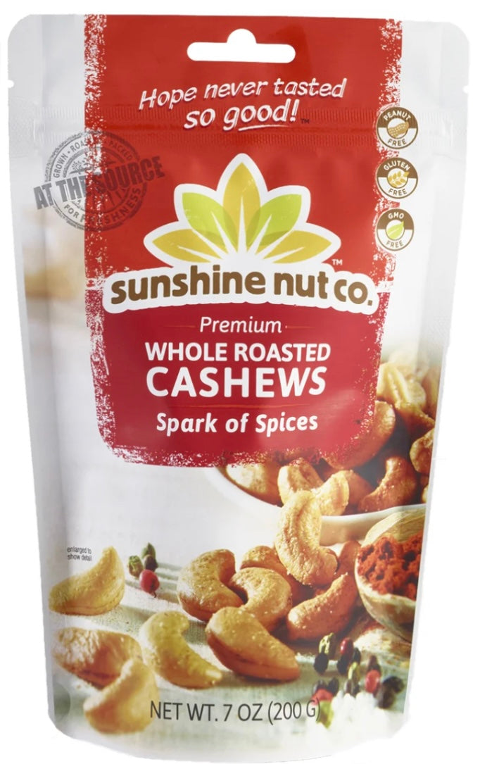 Sunshine Nut Co. Spark of Spices Cashews