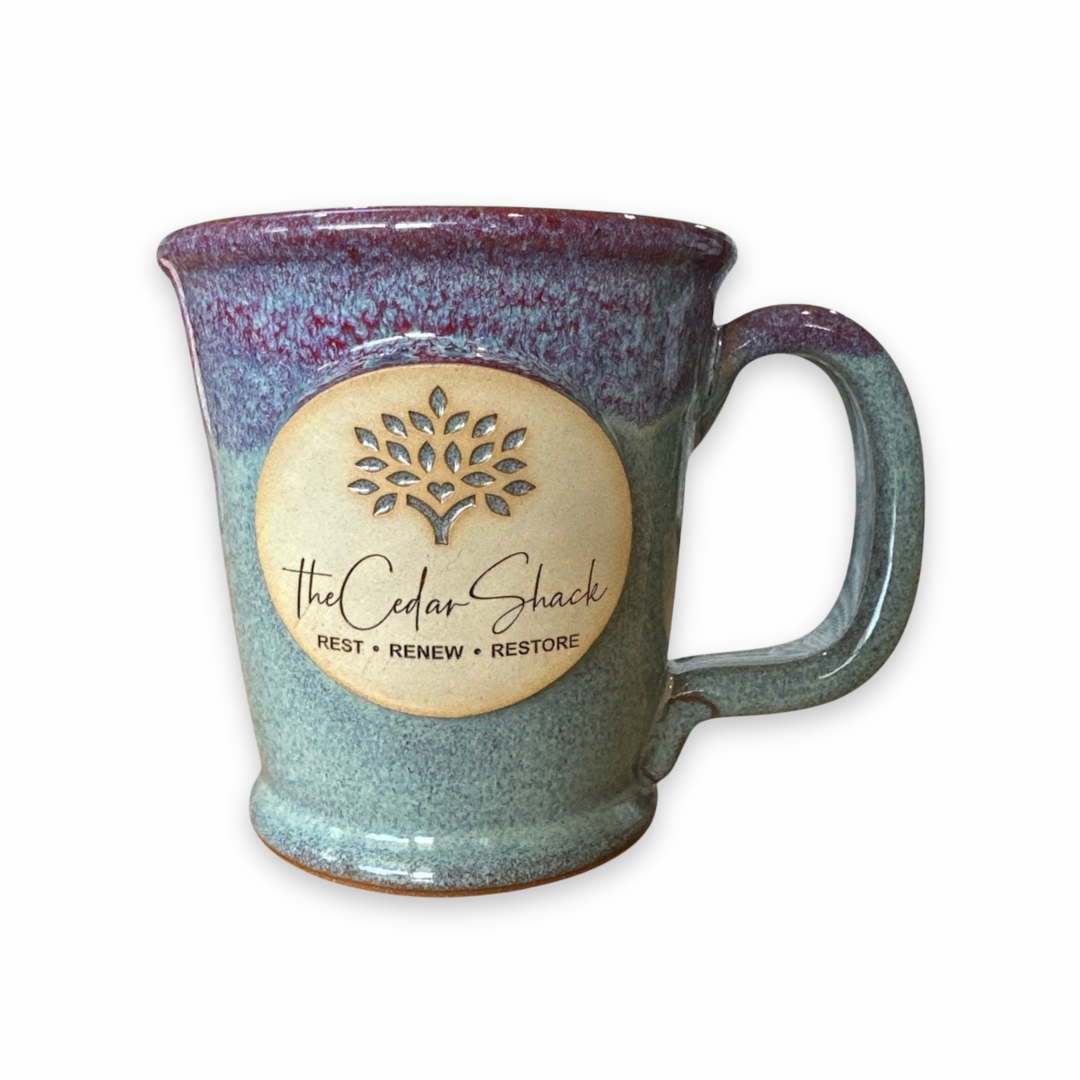 Cedar Shack Stoneware Mug - Amethyst Horizon