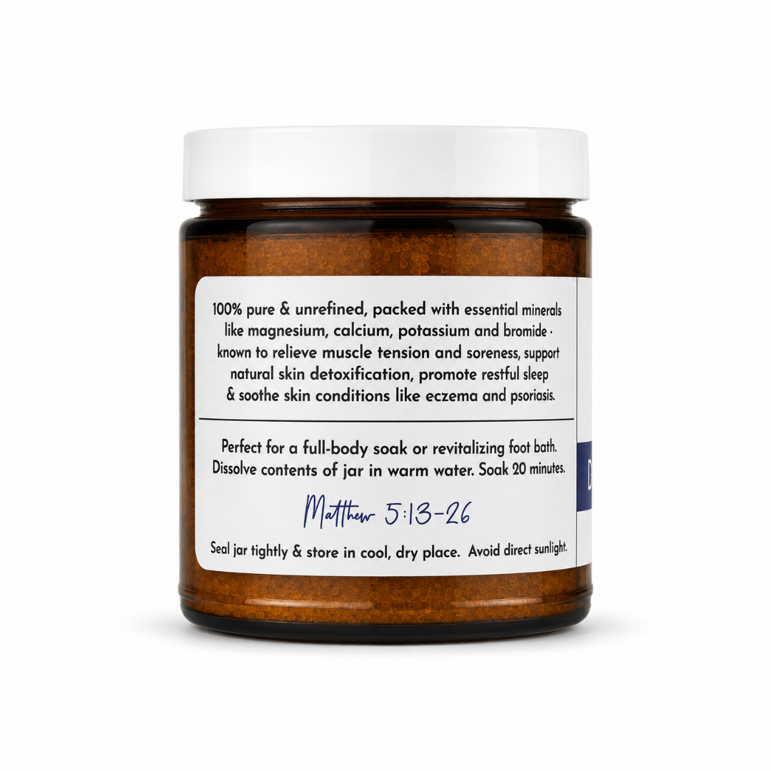 Israel Dead Sea Salt 9oz