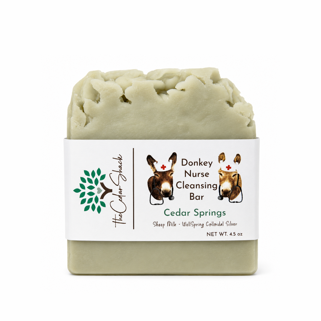 Cedar Springs Sheep Milk & WellSpring Colloidal Silver Cleansing Bar