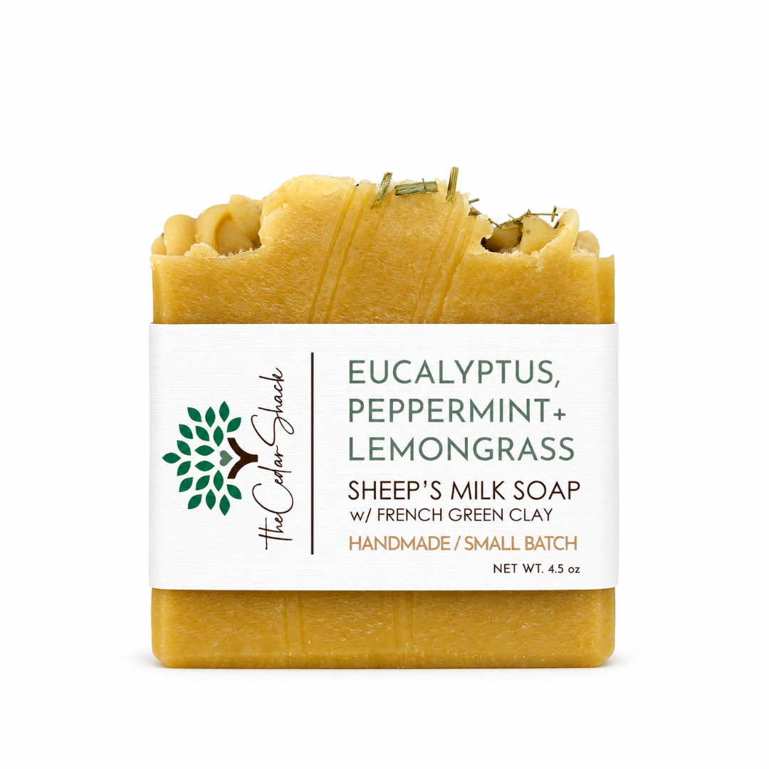Eucalyptus, Peppermint & Lemongrass Sheep Milk Soap