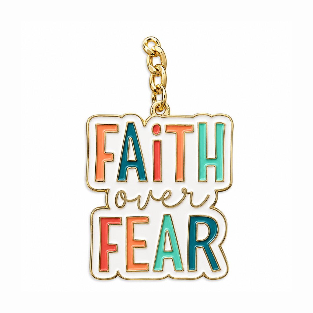 Faith Over Fear - Keychain