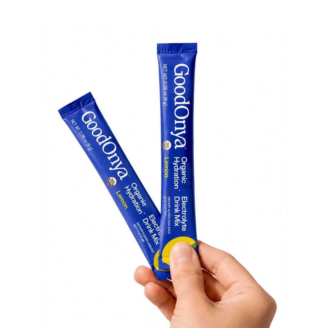 GoodOnya Lemon Electrolyte Drink Mix Set of 2