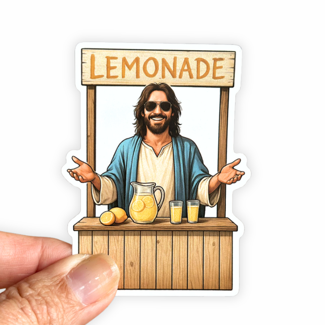 Jesus Lemonade - Christian Sticker