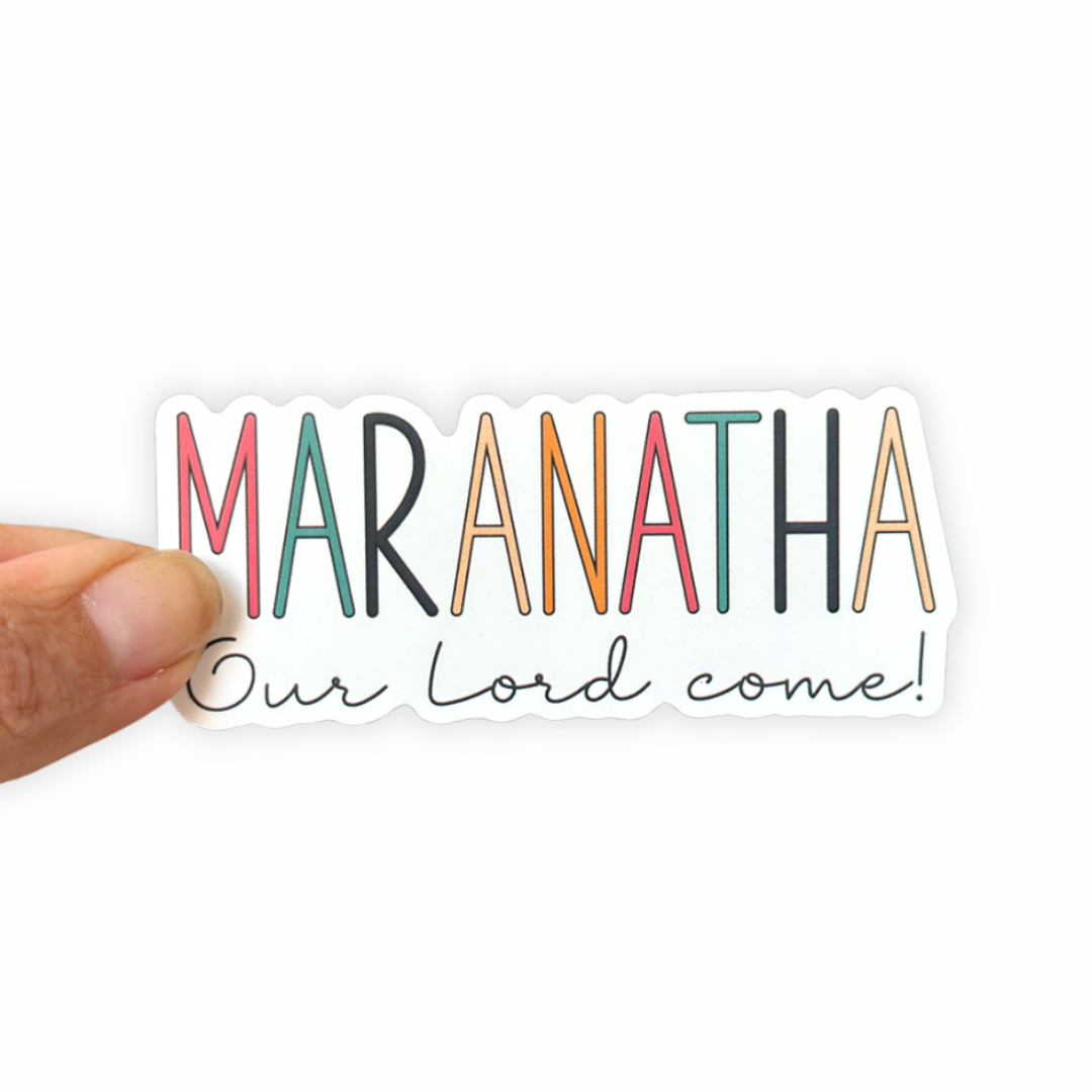 Maranatha - Christian Sticker