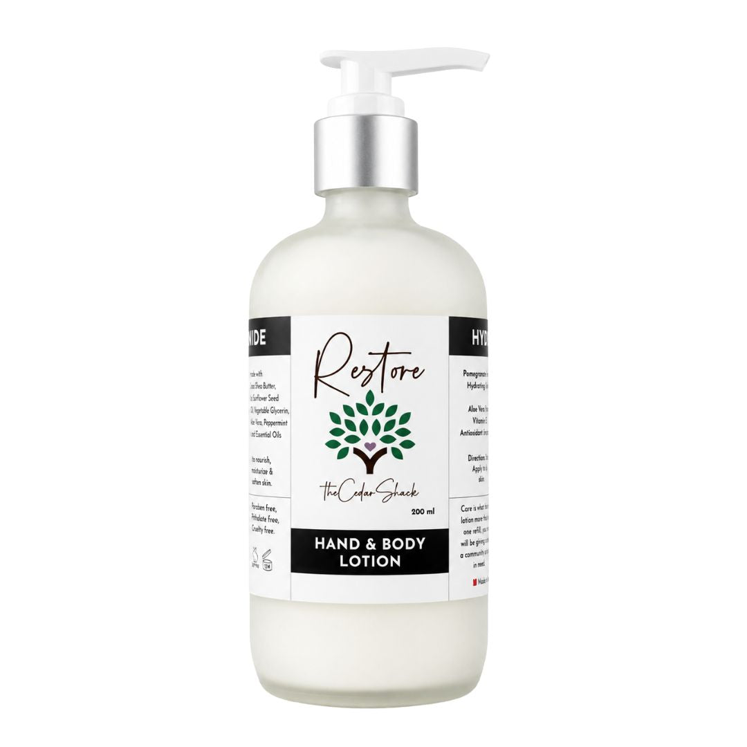 Restore Luxury Hand & Body Lotion 8oz