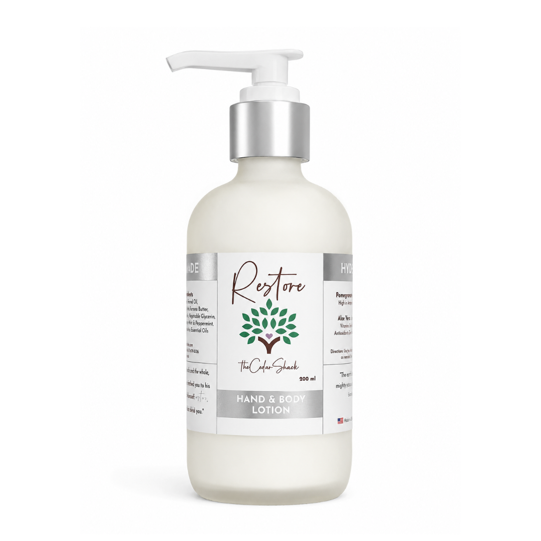 Restore Luxury Hand & Body Lotion 8oz