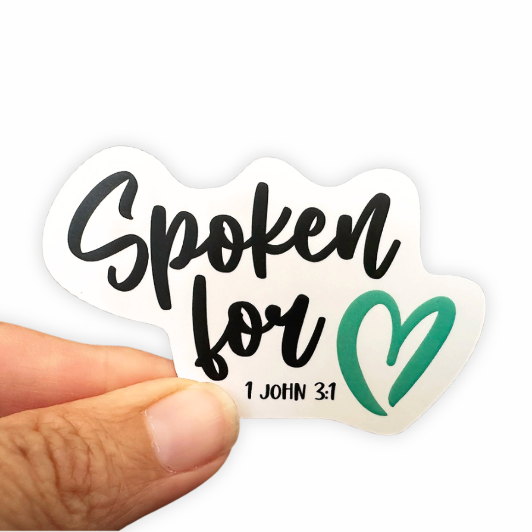 Spoken For - Christian Sticker
