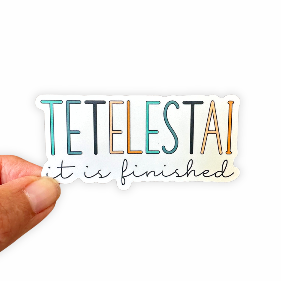 Telelestai - Christian Sticker