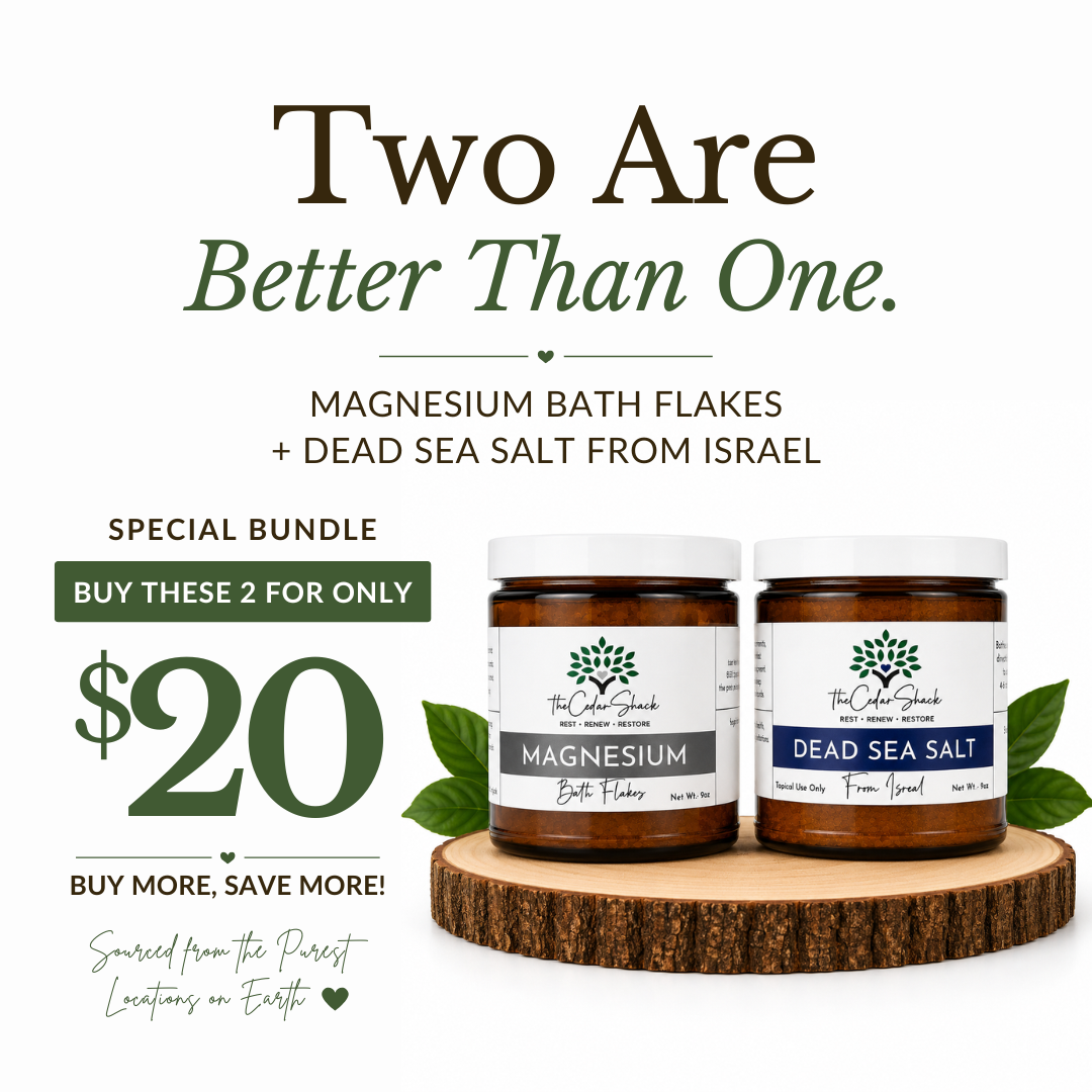Magnesium + Dead Sea Salt- Special Bundle