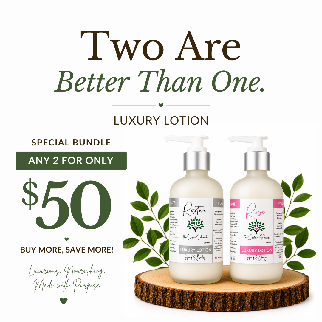 Restore Hand & Body Lotion + Rose Luxury Lotion- Special Bundle