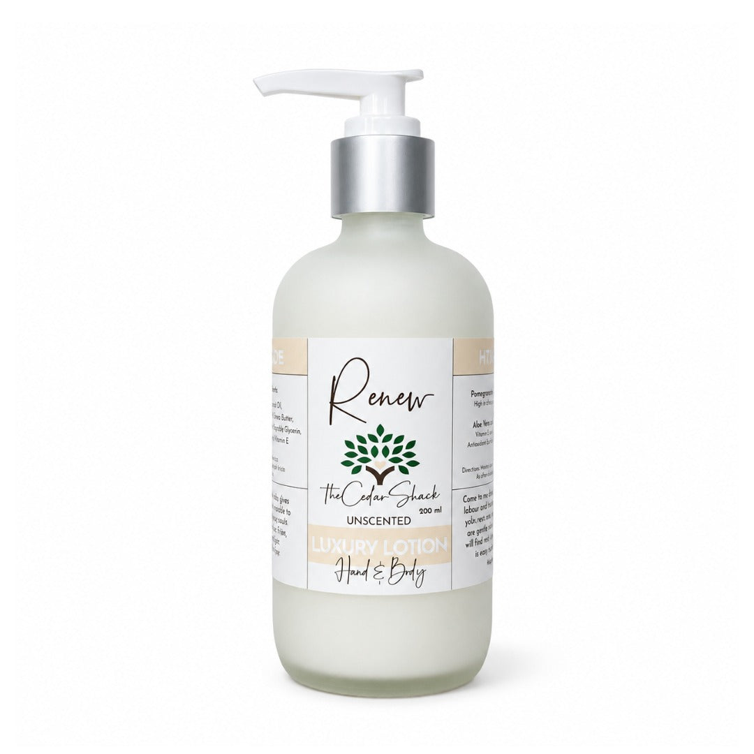Renew Luxury Unscented Hand & Body Lotion