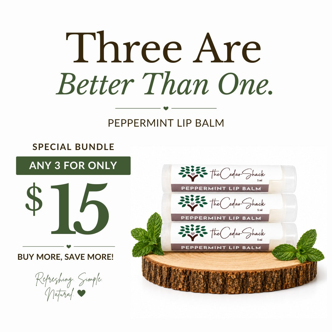 Peppermint Lip Balm- Special Bundle